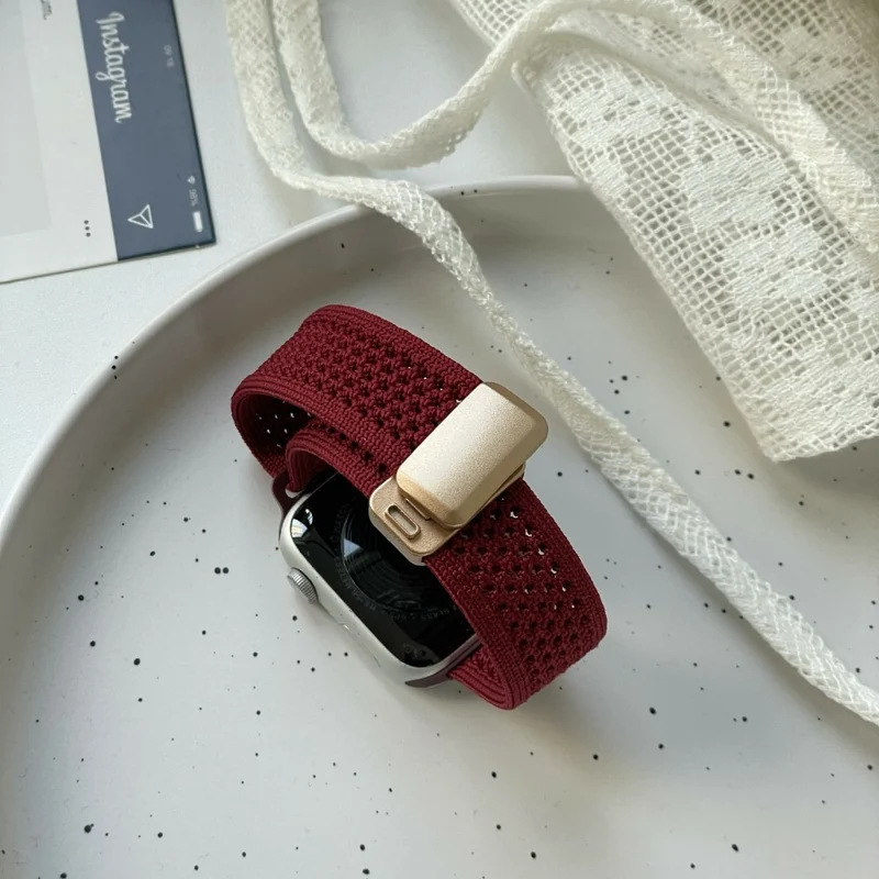 Stilvoll Apple Smartwatch Nylon Universell Armband