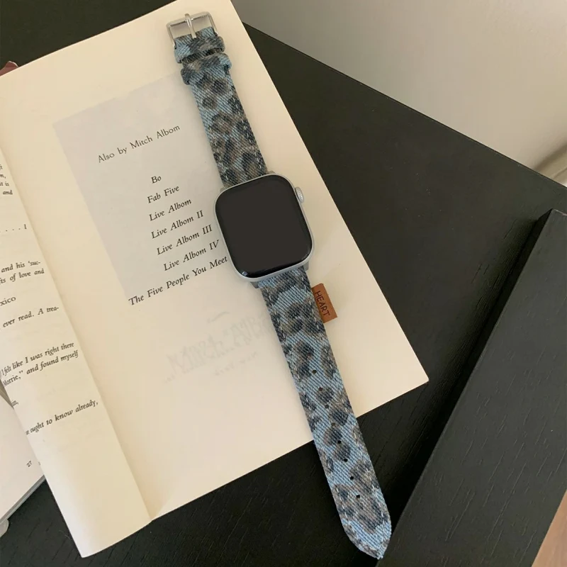 Stilvoll Apple Smartwatch Echtes Leder Universell Armband