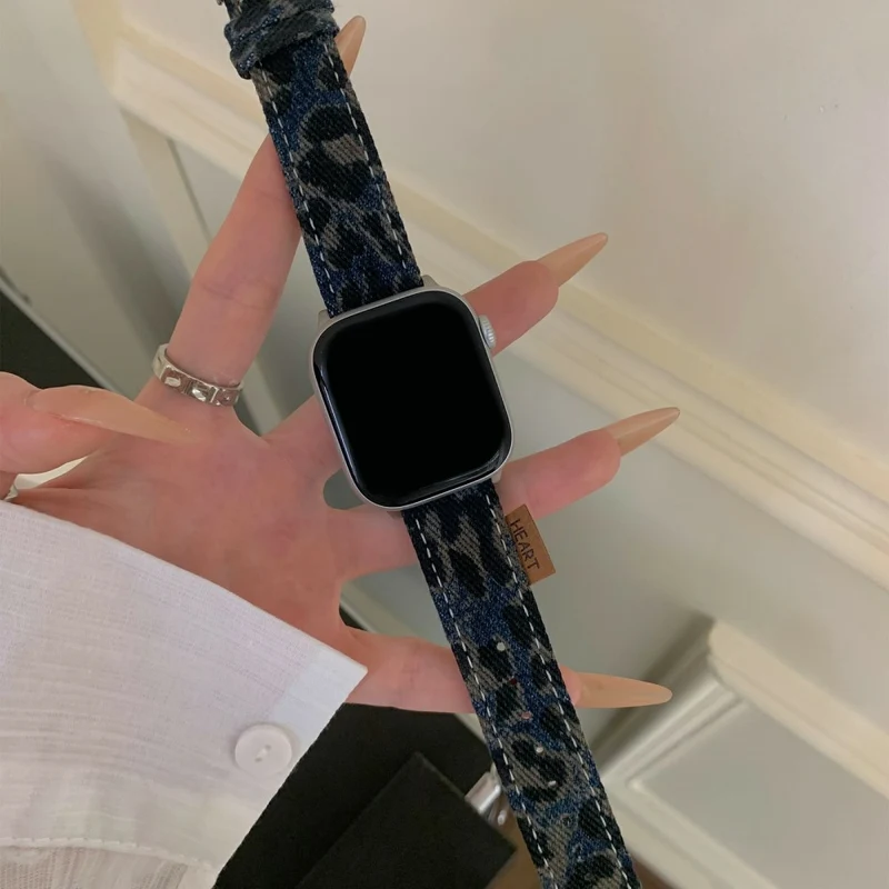 Stilvoll Apple Smartwatch Echtes Leder Universell Armband