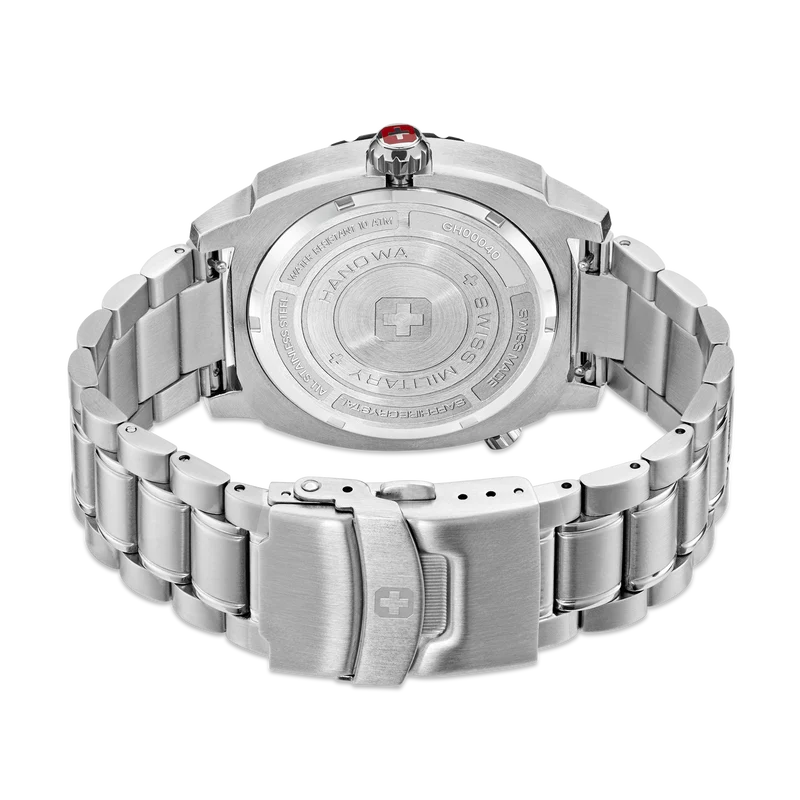 Swiss Military Hanowa Phoenix SMWGH0004001-SET Herrenuhr Blau • Saphirglas • 4-in-1 Set
