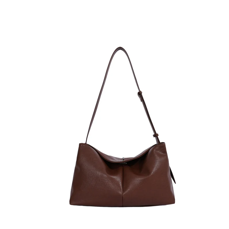 Minimalistische Leder Schultertasche