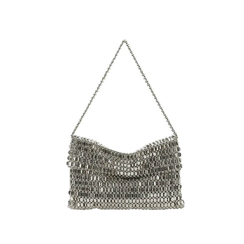 Metallnetz Abend Clutch