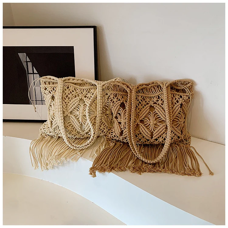Macrame Tragetasche