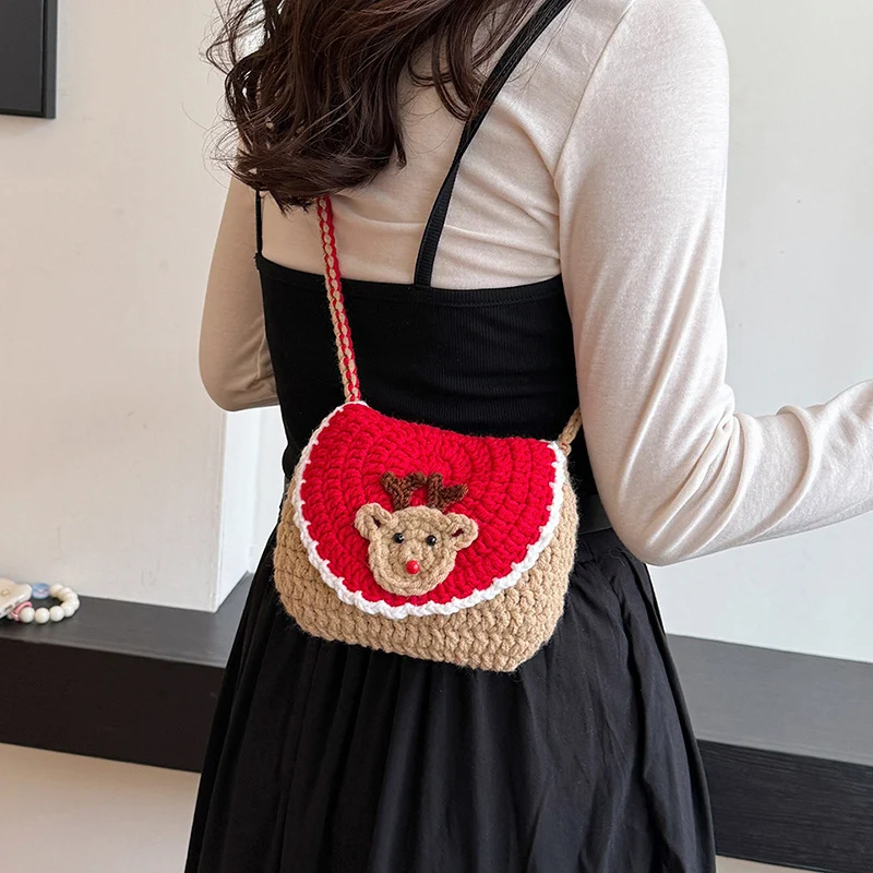 Niedliche Häkel-Handtasche