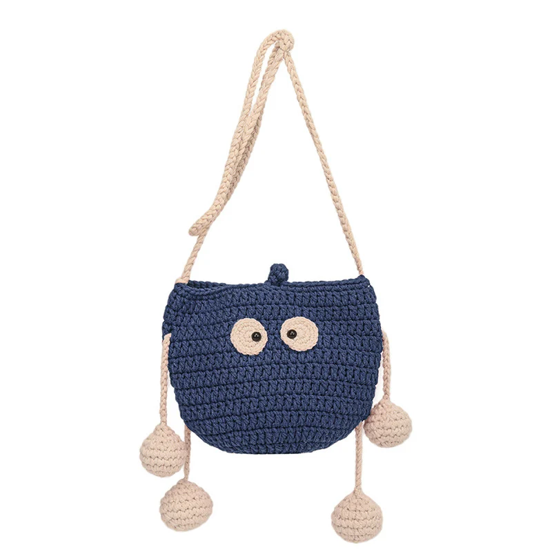 Hübsche Charakter Mini Häkelhandtasche