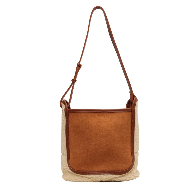 Suede Umhängetasche