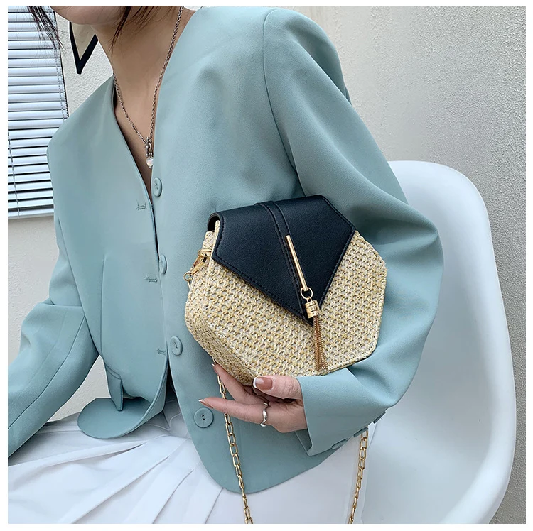 Geometrische Handtasche
