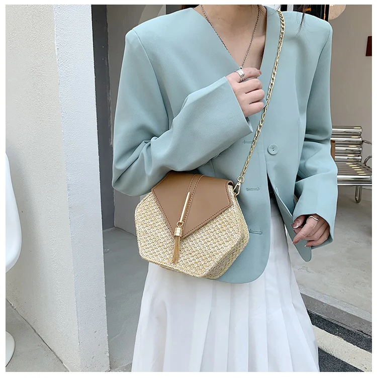 Geometrische Handtasche