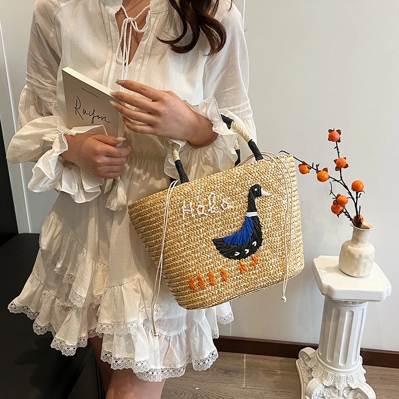 Handgefertigte Gewebte Tasche