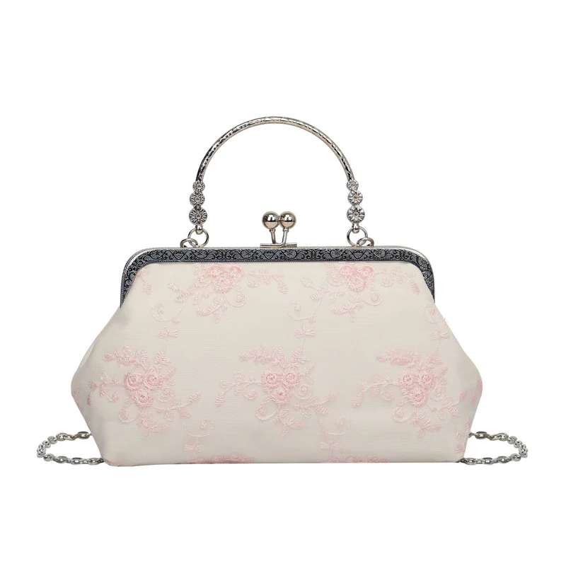 Bestickte Vintage-Clutch