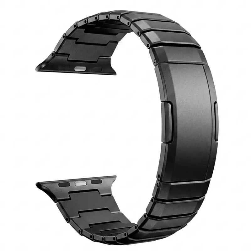 Apple Watch Ultra One Bead Titanarmband (Schwarz)