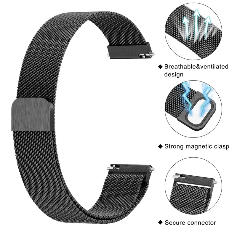 Bemerkenswert Langlebig Nokia Steel HR / Withings Steel HR (36mm) Metall Universell Armband