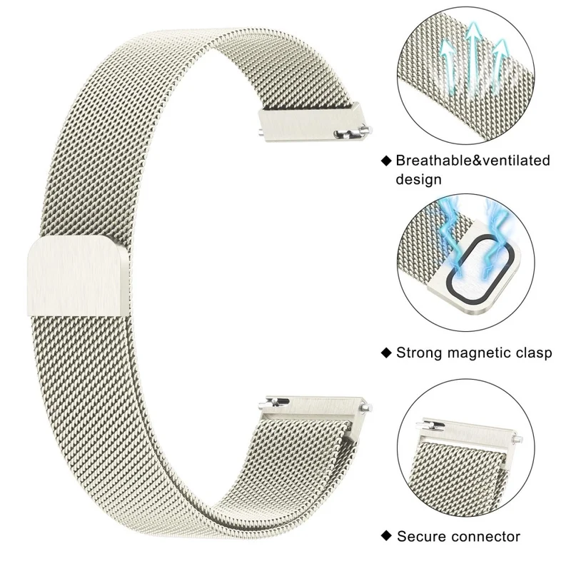 Unglaublich Cool Nokia Steel HR / Withings Steel HR (36mm) Metall Universell Armband