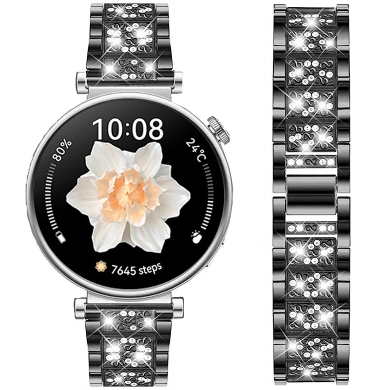 Absolut Bequem Nokia Steel HR / Withings Steel HR (36mm) Strass Universell Armband