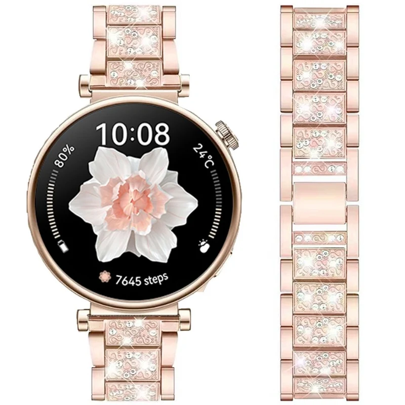 Absolut Bequem Nokia Steel HR / Withings Steel HR (36mm) Strass Universell Armband