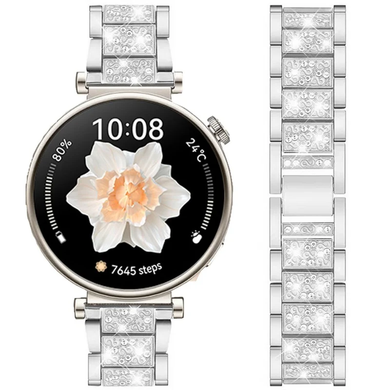 Absolut Bequem Nokia Steel HR / Withings Steel HR (36mm) Strass Universell Armband