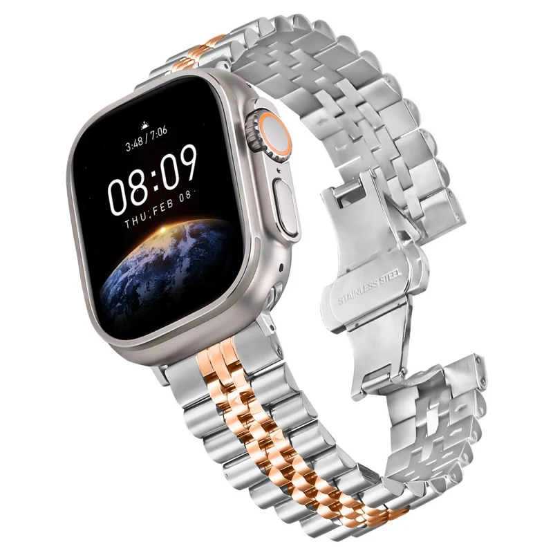 Unglaublich Schön Apple Smartwatch Metall Universell Armband