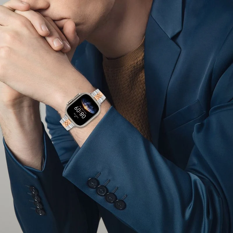 Unglaublich Schön Apple Smartwatch Metall Universell Armband