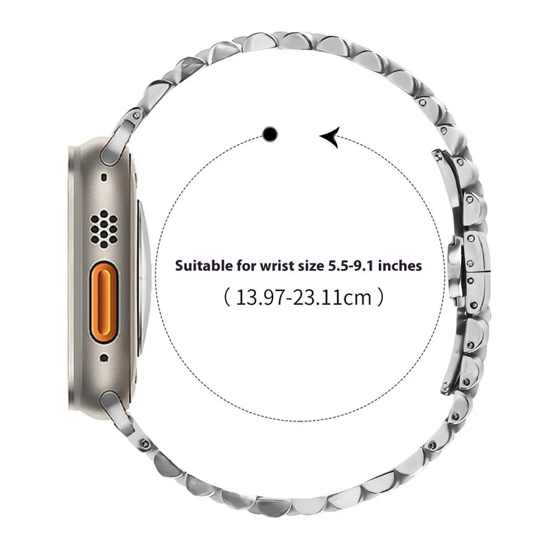 Unglaublich Schön Apple Smartwatch Metall Universell Armband