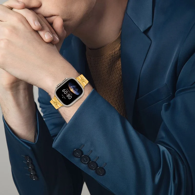 Unglaublich Schön Apple Smartwatch Metall Universell Armband