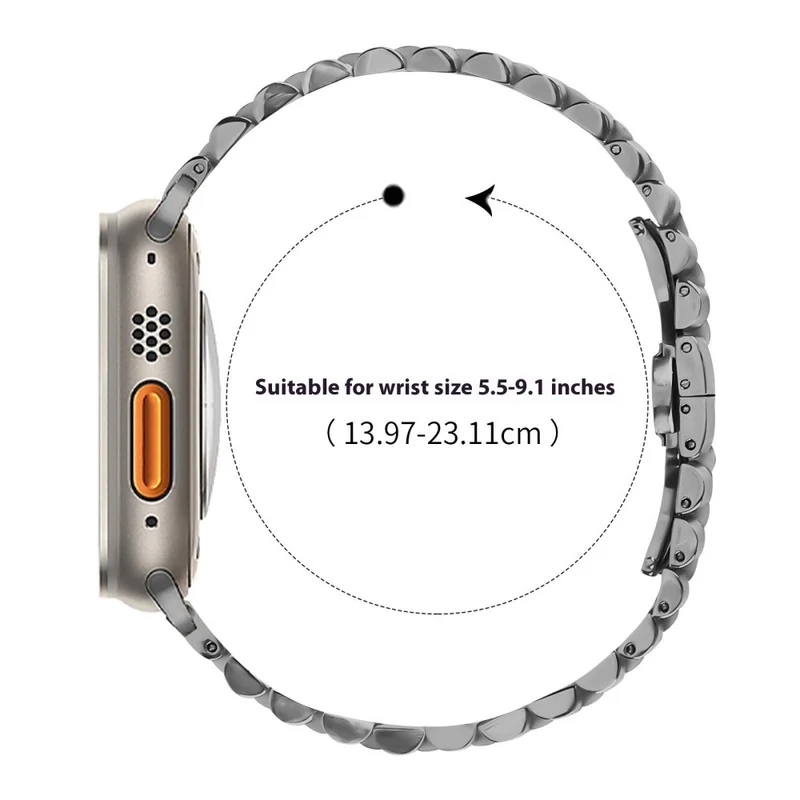 Unglaublich Schön Apple Smartwatch Metall Universell Armband