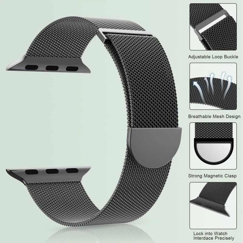 Unglaublich Cool Apple Smartwatch Metall Universell Armband