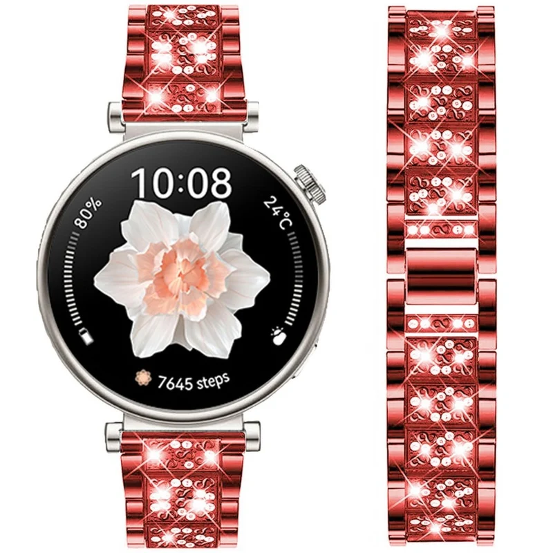 Megastark Huawei Watch GT 5 Pro 42mm / Huawei WATCH GT 5 41 mm Strass Universell Armband
