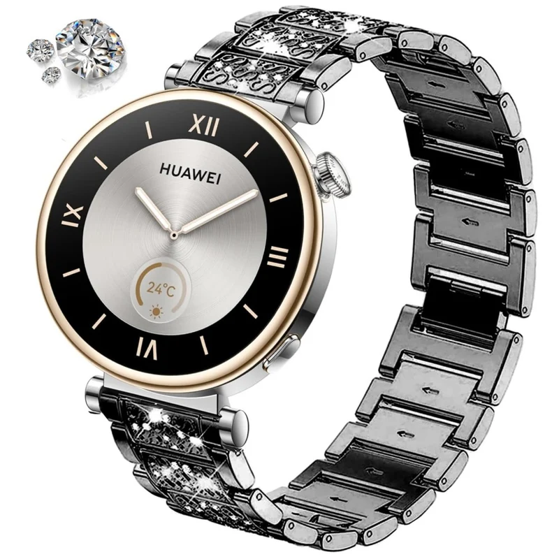 Megastark Huawei Watch GT 5 Pro 42mm / Huawei WATCH GT 5 41 mm Strass Universell Armband