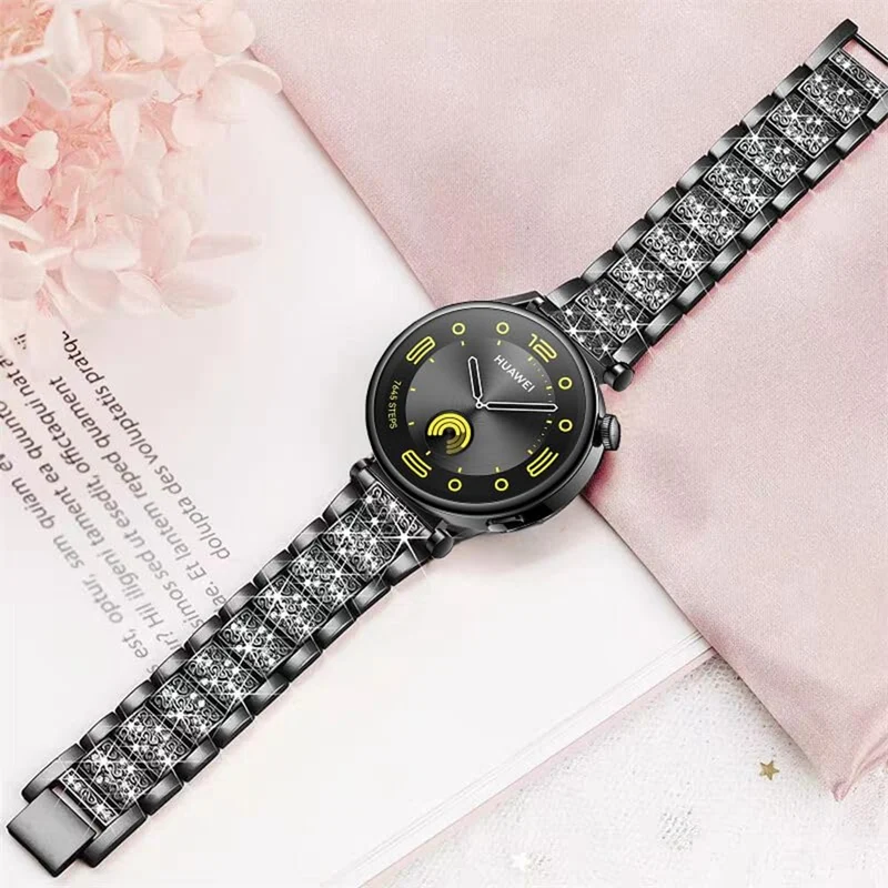 Megastark Huawei Watch GT 5 Pro 42mm / Huawei WATCH GT 5 41 mm Strass Universell Armband