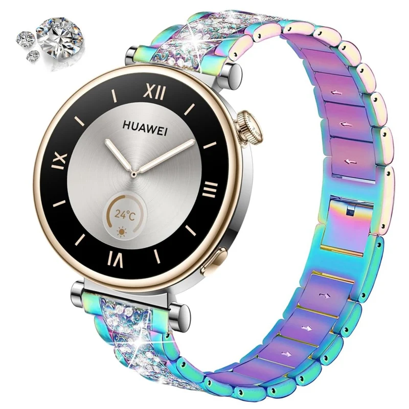 Megastark Huawei Watch GT 5 Pro 42mm / Huawei WATCH GT 5 41 mm Strass Universell Armband