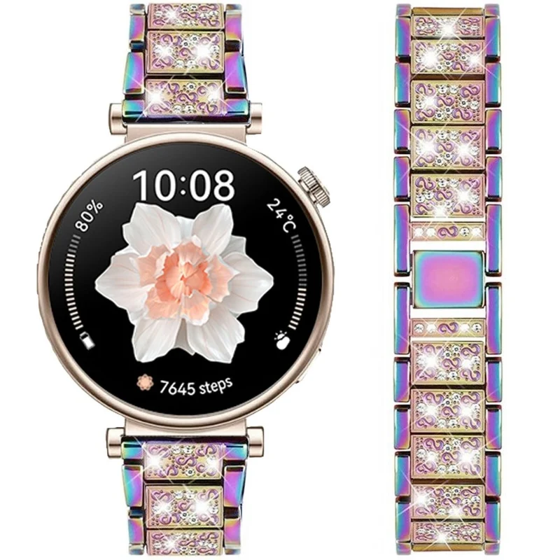 Megastark Huawei Watch GT 5 Pro 42mm / Huawei WATCH GT 5 41 mm Strass Universell Armband