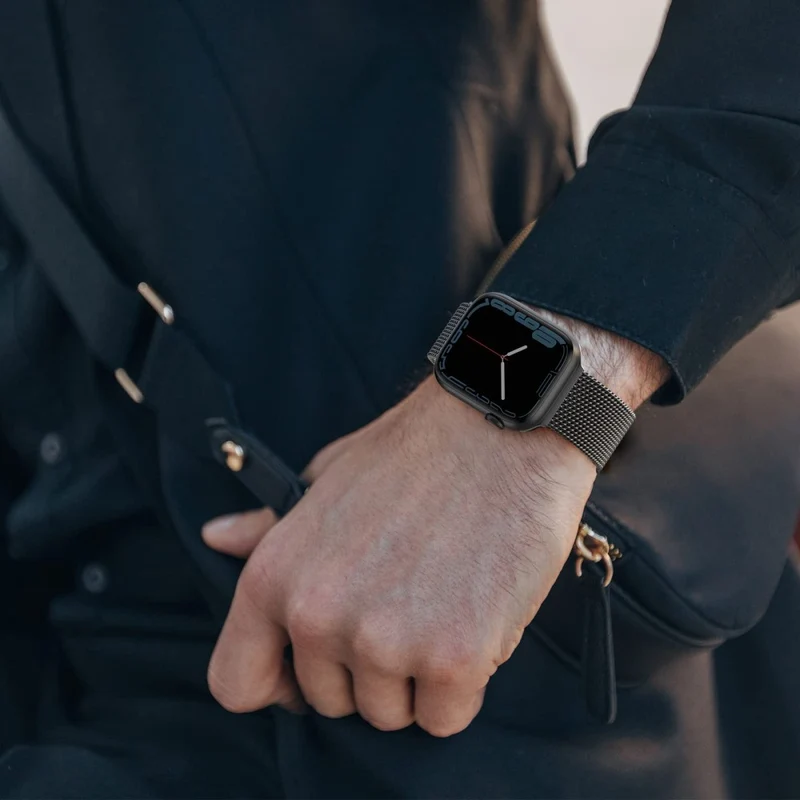 Zeitlos Apple Smartwatch Metall Universell Armband