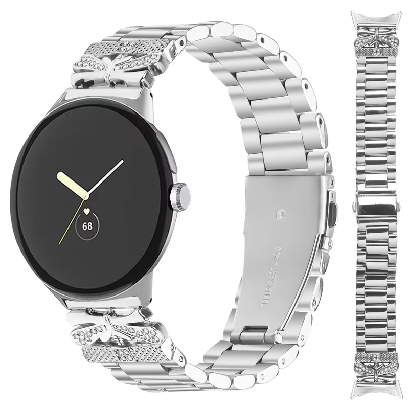 Mega Zuverlässig Google Pixel Watch 2 / Google Pixel Watch Strass Universell Armband