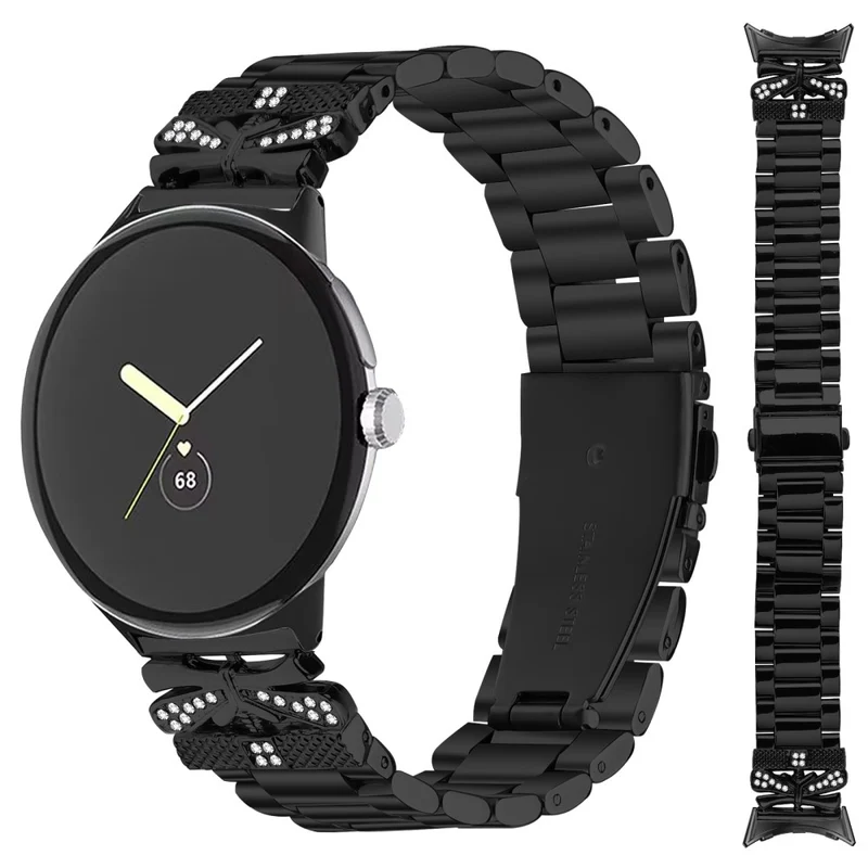 Sehr Langlebig Google Pixel Watch 2 / Google Pixel Watch Strass Universell Armband
