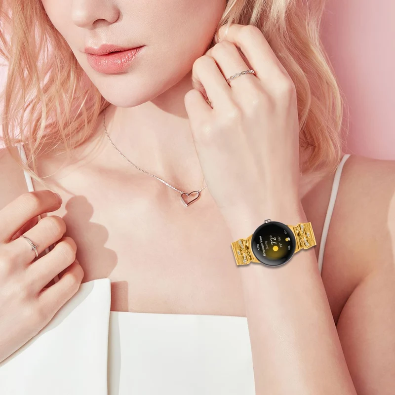 Sehr Langlebig Google Pixel Watch 2 / Google Pixel Watch Strass Universell Armband