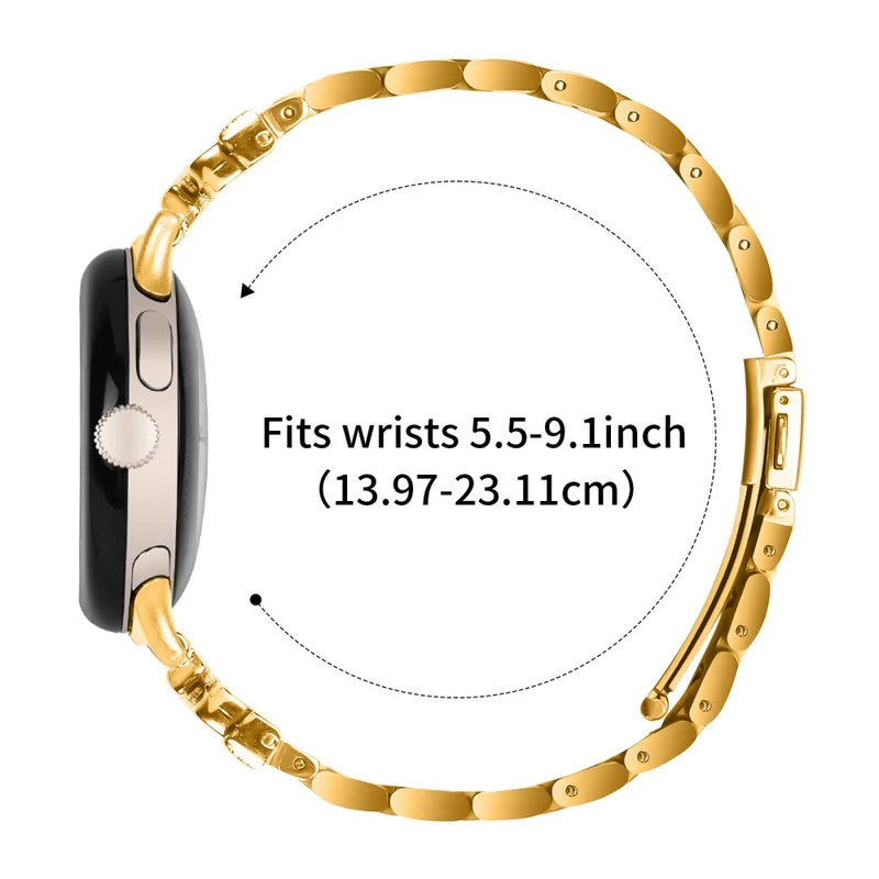 Sehr Langlebig Google Pixel Watch 2 / Google Pixel Watch Strass Universell Armband