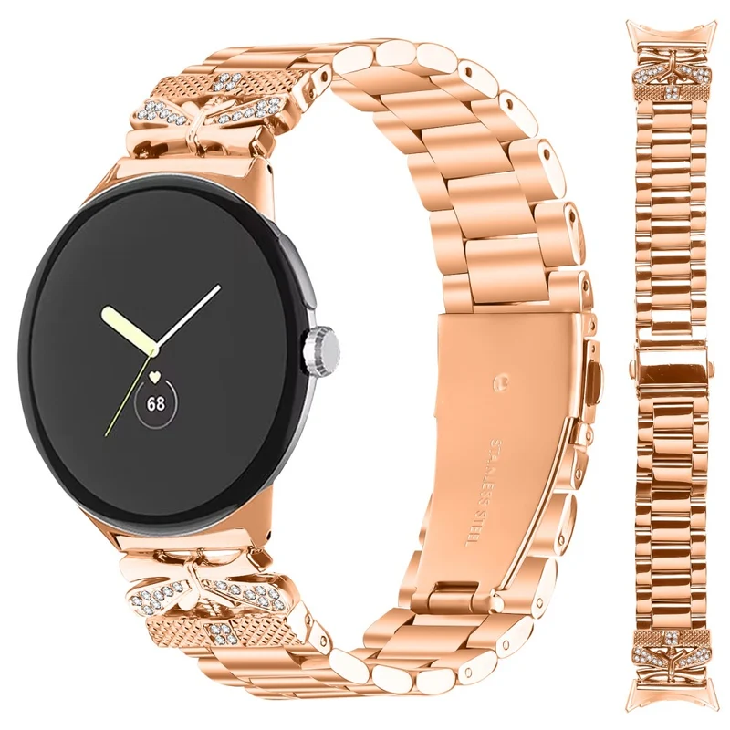 Sehr Langlebig Google Pixel Watch 2 / Google Pixel Watch Strass Universell Armband