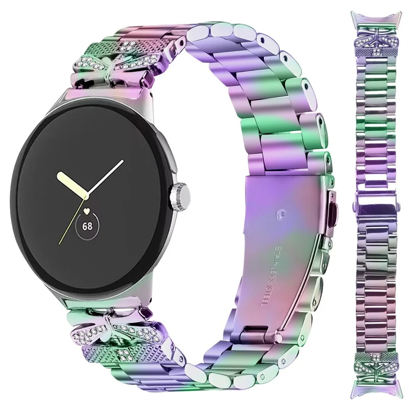 Sehr Langlebig Google Pixel Watch 2 / Google Pixel Watch Strass Universell Armband