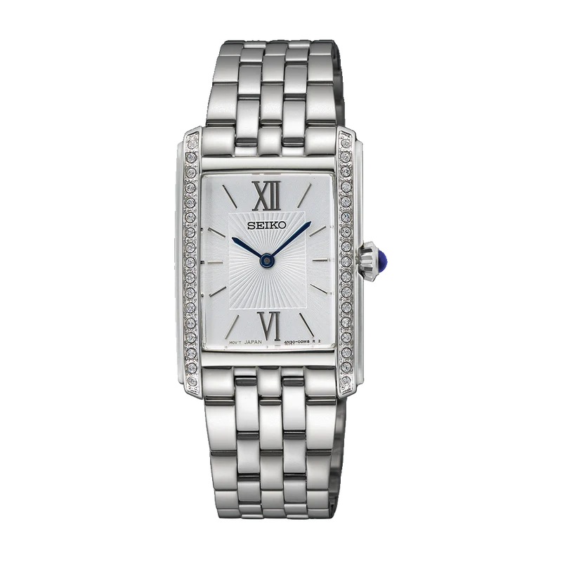 Seiko SWR091P1 Damen Armbanduhr • Hardlex-Glas • Spritzwassergeschützt