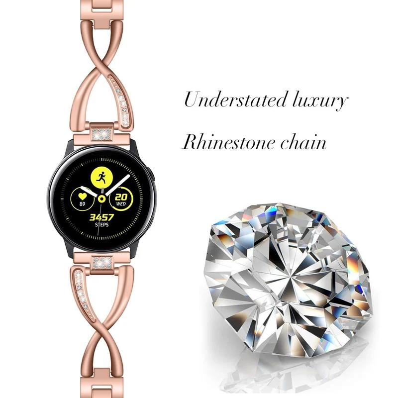 Mega Schön Huawei Watch GT 5 Pro 42mm / Huawei WATCH GT 5 41 mm Strass Universell Armband
