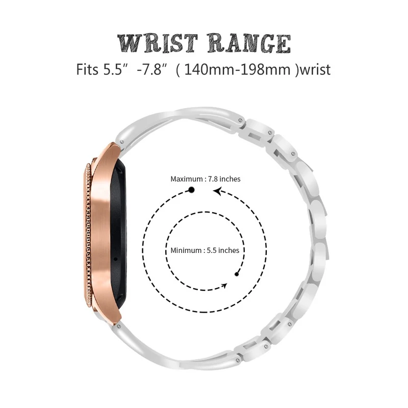 Mega Schön Huawei Watch GT 5 Pro 42mm / Huawei WATCH GT 5 41 mm Strass Universell Armband