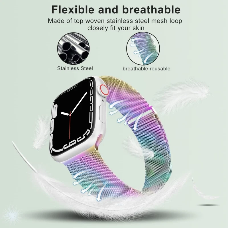 Wirklich Schön Apple Smartwatch Metall Universell Armband
