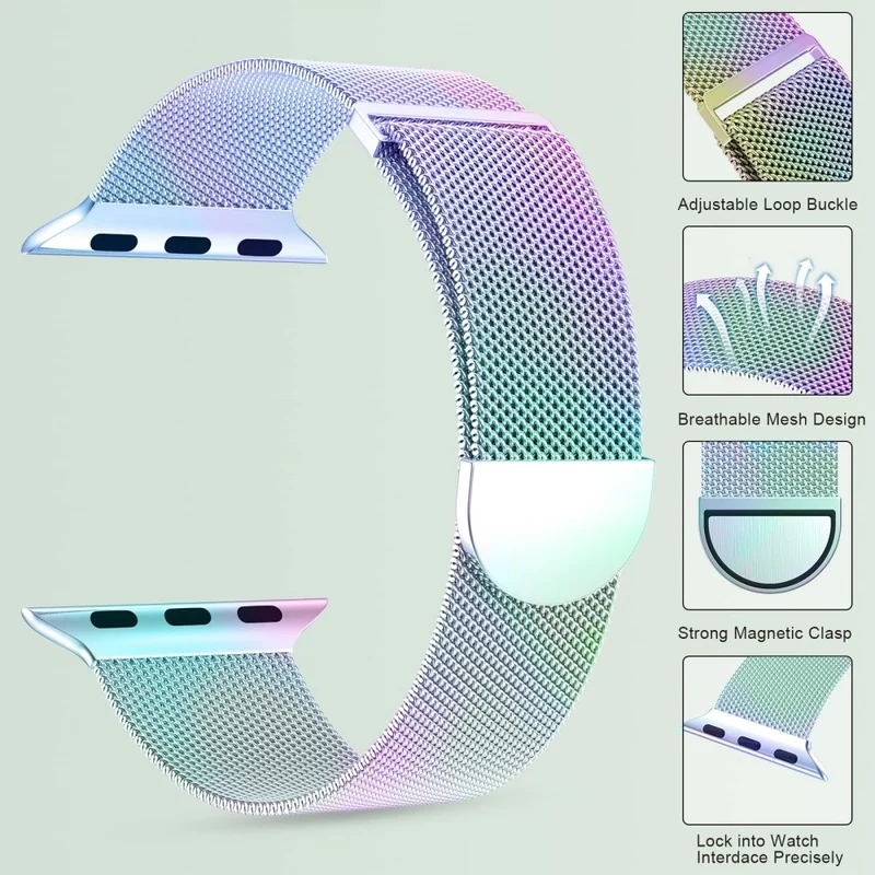 Wirklich Schön Apple Smartwatch Metall Universell Armband