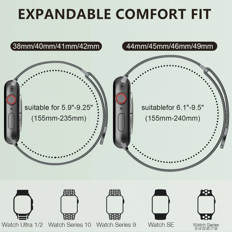 Wirklich Schön Apple Smartwatch Metall Universell Armband