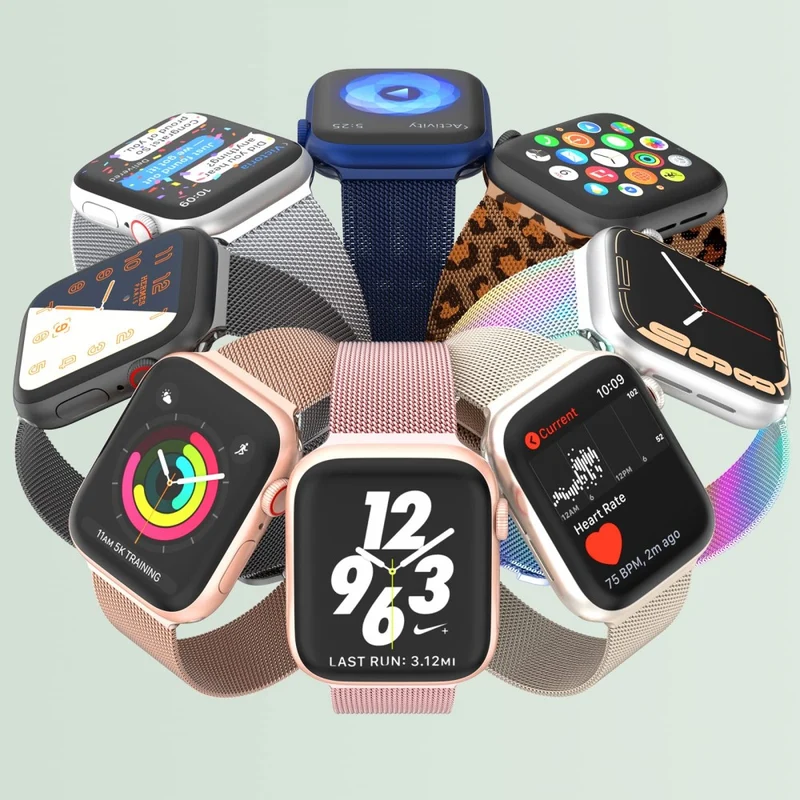 Wirklich Schön Apple Smartwatch Metall Universell Armband