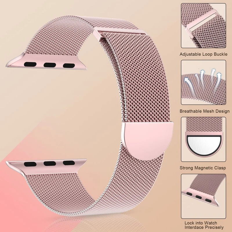 Wirklich Schön Apple Smartwatch Metall Universell Armband