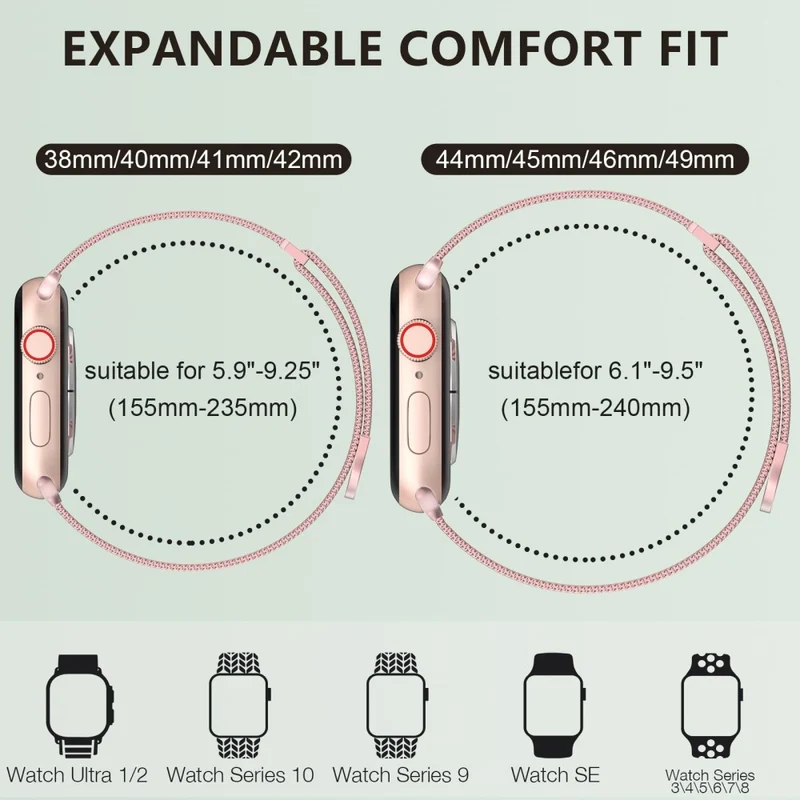 Wirklich Schön Apple Smartwatch Metall Universell Armband