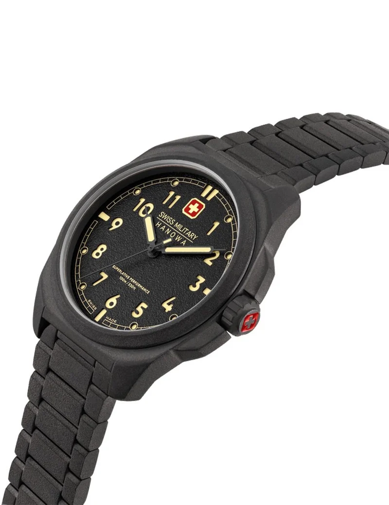 Swiss Military Hanowa Fieldmaster SMWGG0003941 Herren • 10 ATM Wasserdicht • 40 mm Gehäuse