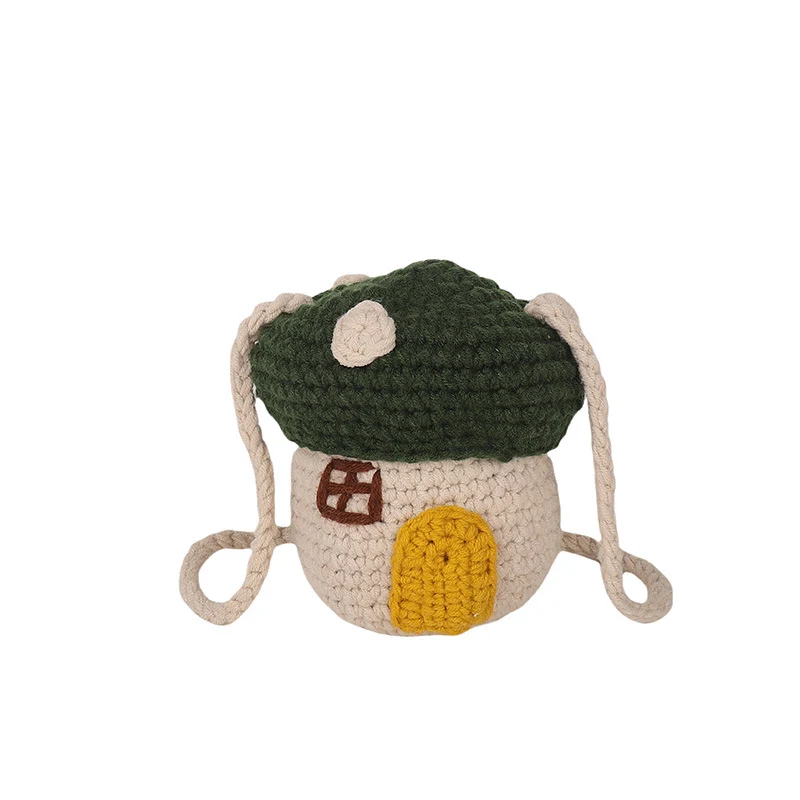 Häkelhaus-Themen Mini-Rucksack