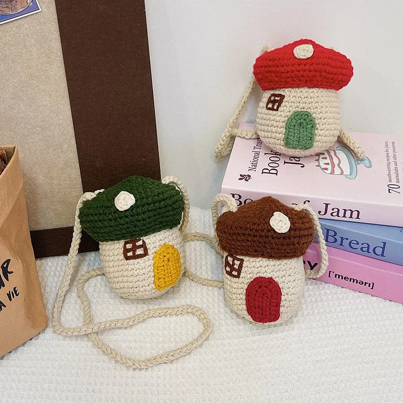 Häkelhaus-Themen Mini-Rucksack